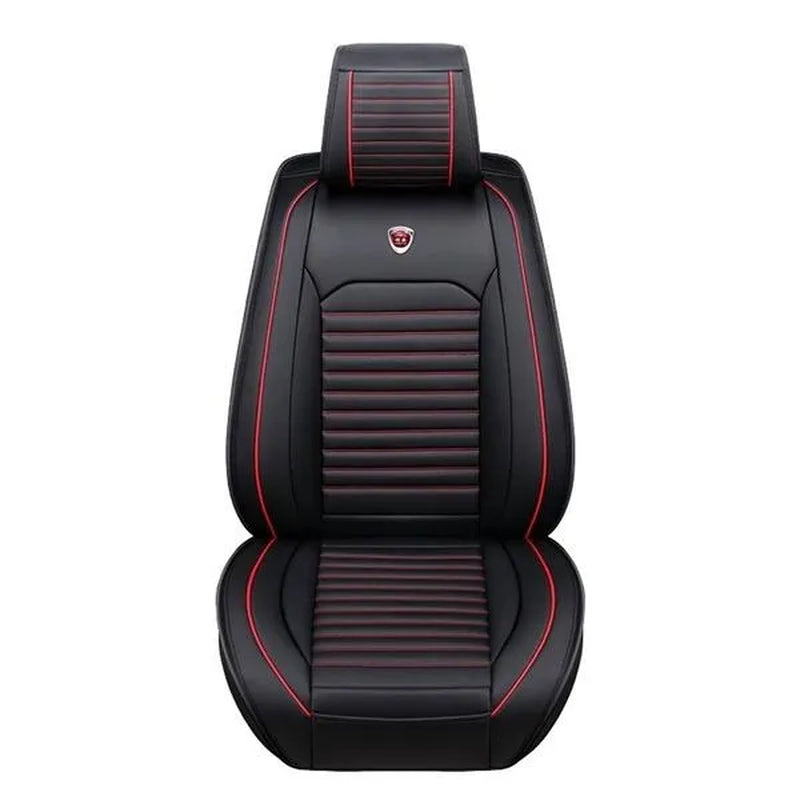 1PC Universal  PU Leather Car Seat Waterproof Luxury Mat Covers  Car Seat Protector Cover Breathable Cushion For Four Season