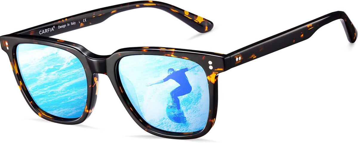 Polarized Men'S Sunglasses UV400 Protection for Driving Fishing Hiking Golf Outdoor Sport Glasses