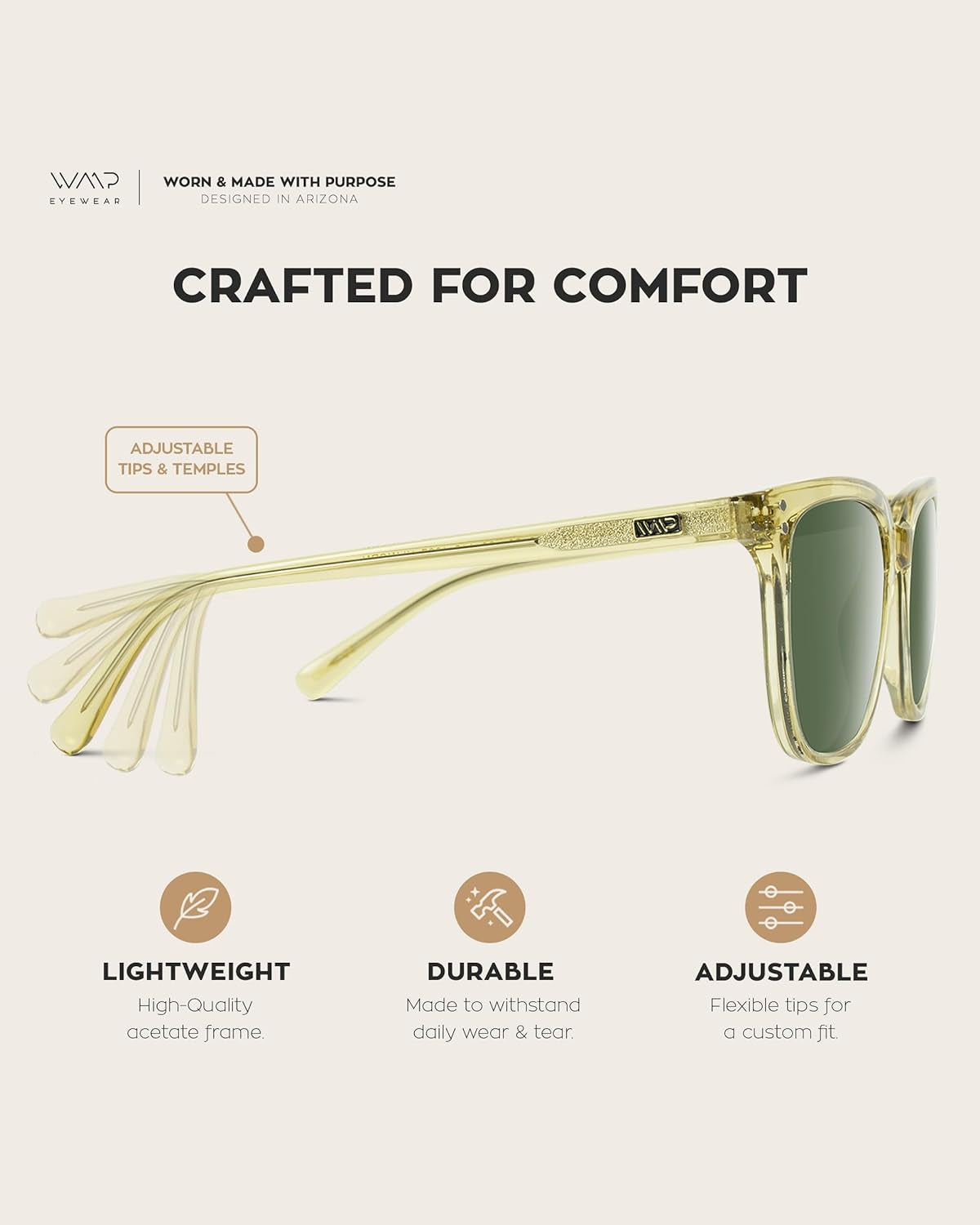 Polarized Classic Retro Flat Square Unisex Sunglasses