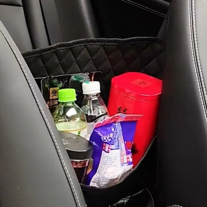 Car Net Pocket Handbag Holder Car Seat Storage Between Seat Storage Pet Net Barrier Dog Net Barrier Auto Interior Accessories