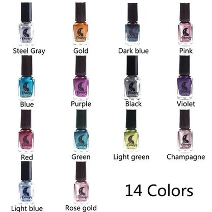 2020 Fashion New Metallics Nail Polish Mirror Nail Polish For Women Girl As Makeup Tool