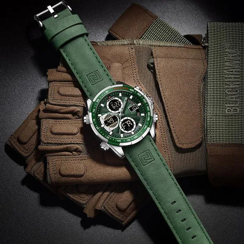 Fashion Military Watches for Men Luxury Original Sports Chronograph Watch Waterproof Quartz Clock Digital WristWatch
