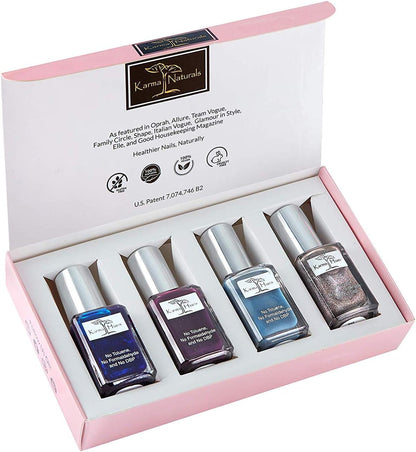 Beautiful Halal Nail Polish Set- Non-Toxic Nail Art, Vegan and Cruelty-Free Nail Paint