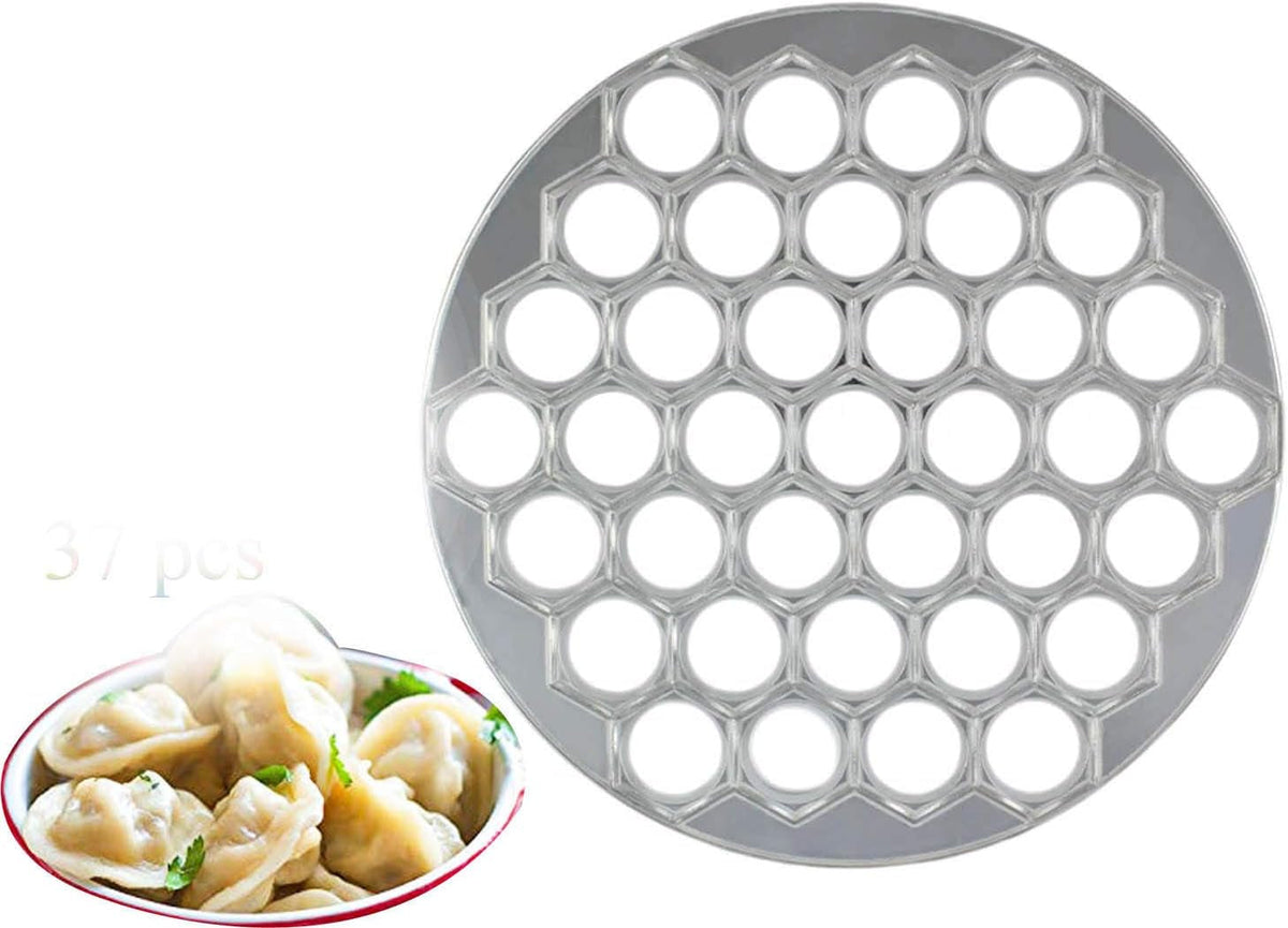 Russian Ravioli Maker Dumplings Mold, Russian Dumplings Maker,Pelmeni Metal Mold - Meat Dumplings - Saves the Dumpling Makers a Lot of Time and Bring Great Family Fun,Must-Have Item in All Kitchens.