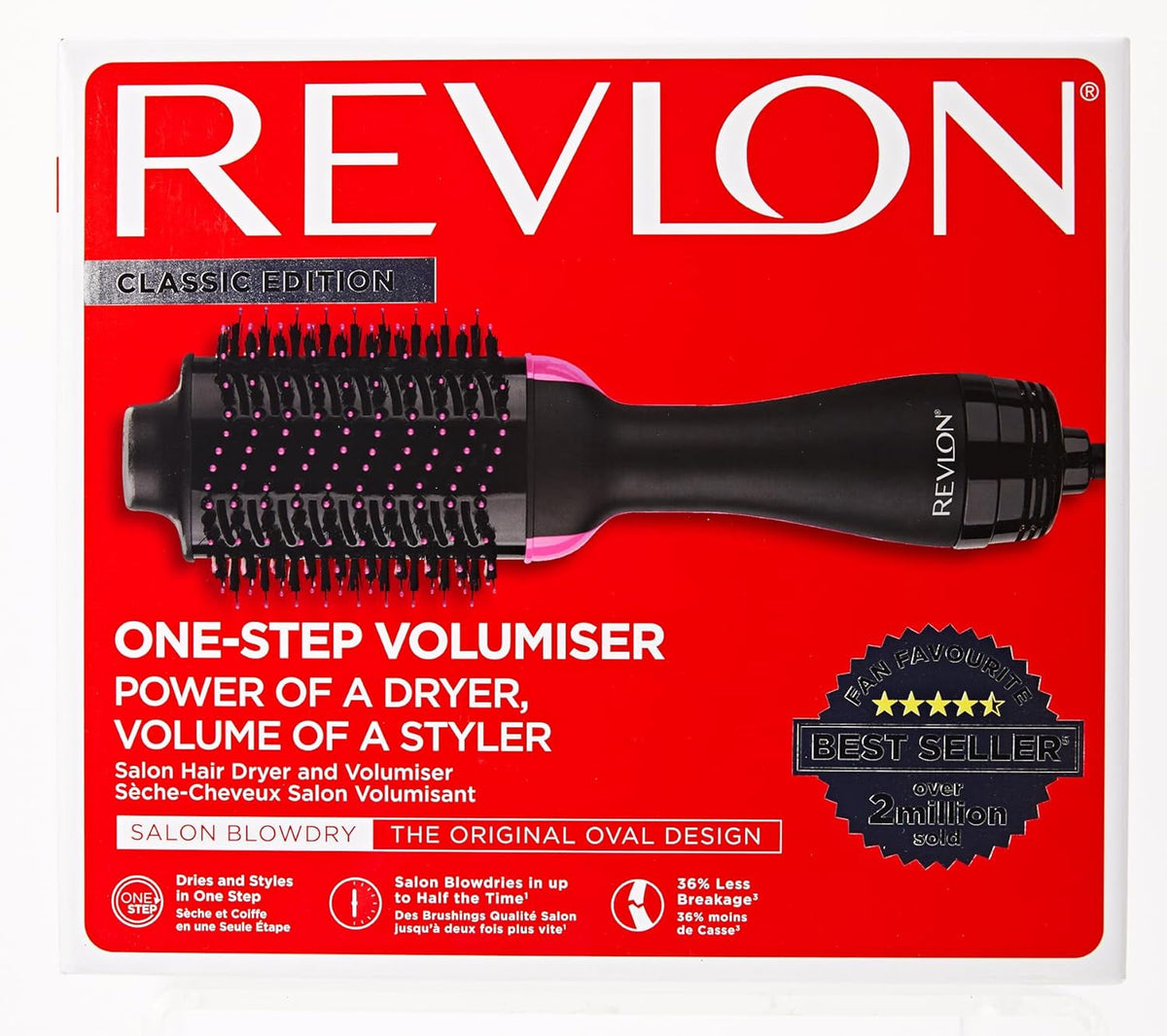 1100 Watt 3 Heat 2 Speed Pro Collection One Step Ionic Hair Dryer and Volumizer