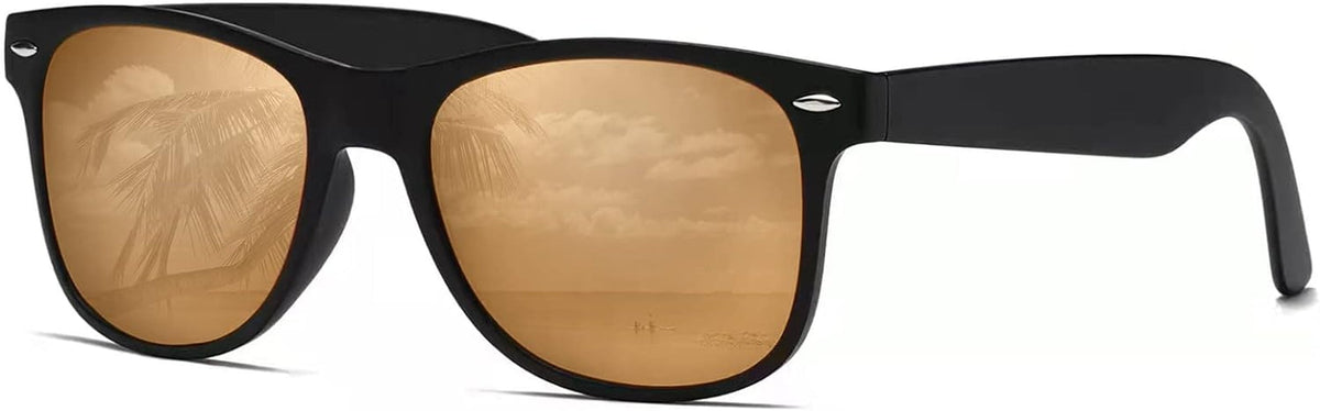 Sunglasses Men Polarized Sunglasses for Womens Trendy Retro Mirror Lens for Driving Fishing UV400 Protection