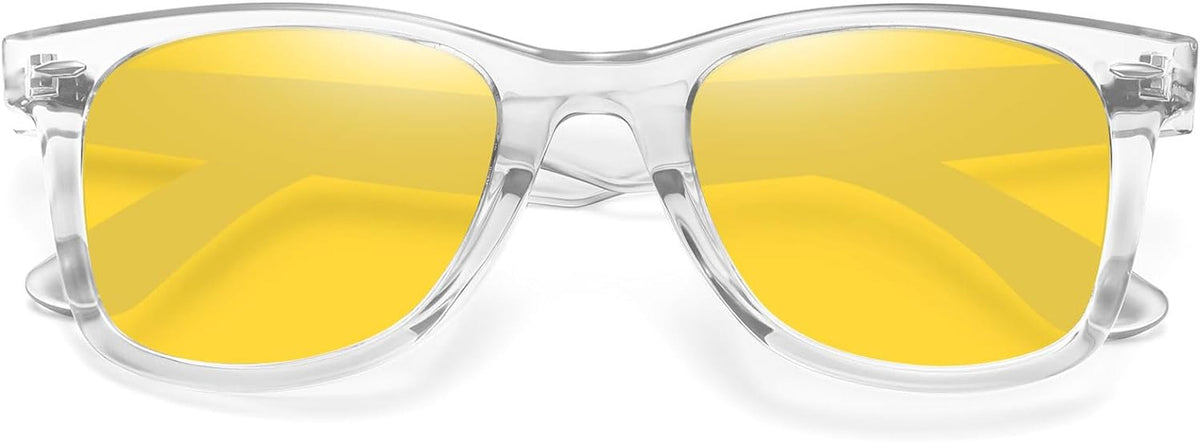 Polarized Sunglasses for Women Men Classic Retro Square Frame Driving Trendy Sun Glasses UV Protection
