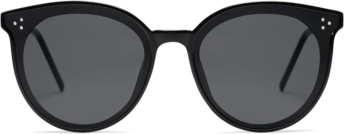 Classic Round Sunglasses Womens Mens Trendy Oversized Shades Retro Vintage Sunnies