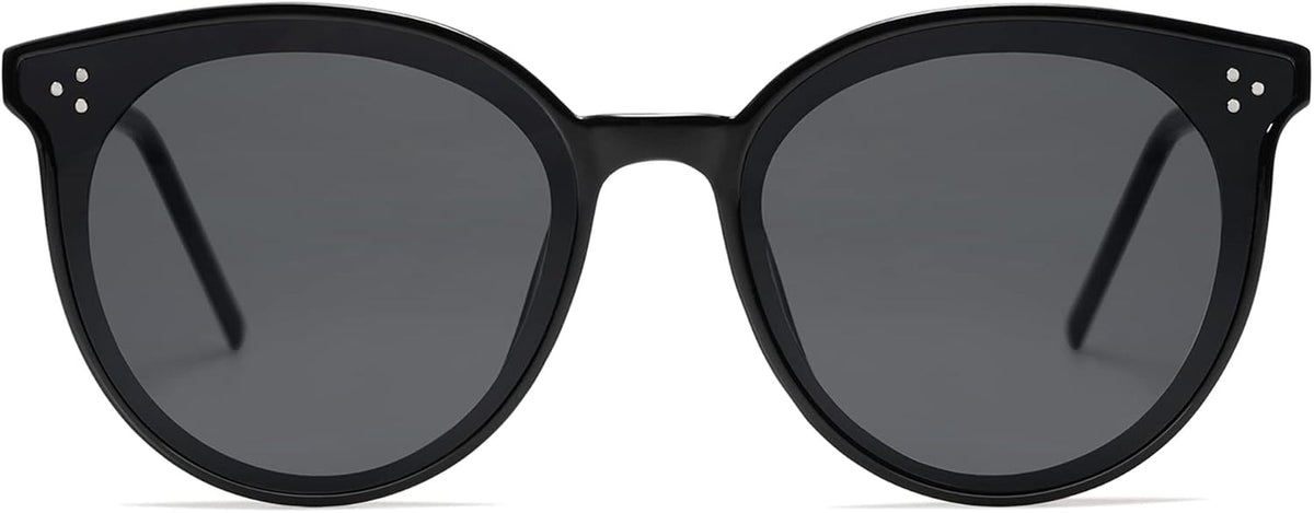 Classic Trendy round Sunglasses Womens Mens Oversized Large Shades UV400 Vacation Sunnies SJ2068