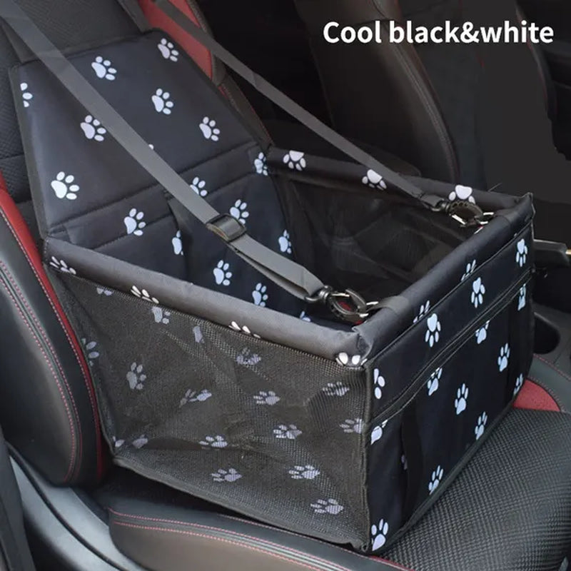 New Waterproof Dog Bag Pet Car Carrier Dog Carry Storage Bag Breathable Net Pet Booster Seat Cover Travel Carrier Bucket Basket 12 Colors
