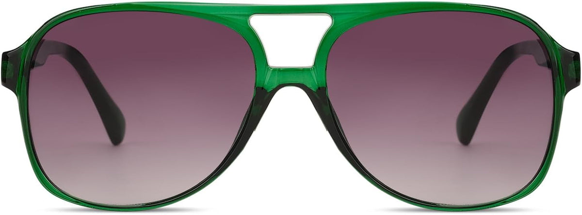 Vintage Retro 70S Sunglasses for Women Men Classic Large Square Aviator Trendy Glasses