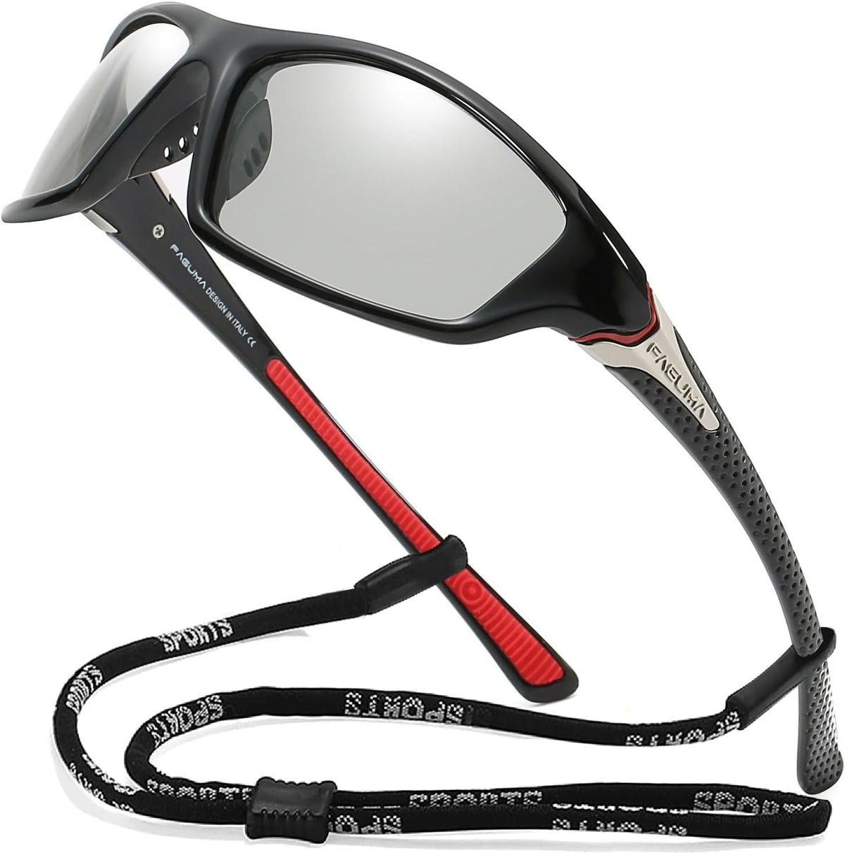 Sports Polarized Sunglasses For Men Cycling Driving Fishing 100% UV Protection