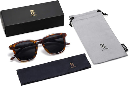 Polarized Sunglasses for Women Men Classic Vintage Style Shades