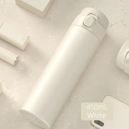 Portable Vacuum Flask Insulated Water Bottle Leak-Proof Double-Walled Coated Flask Travel Coffee Mug car thermo mug