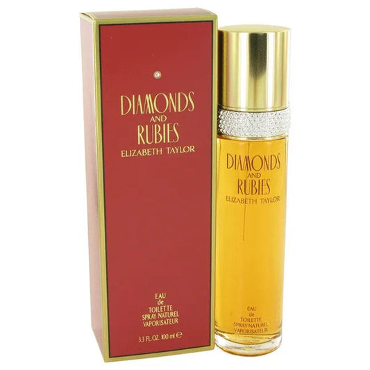 Diamonds & Rubies by Elizabeth Taylor 3.4 Oz Eau De Toilette Spray for Women