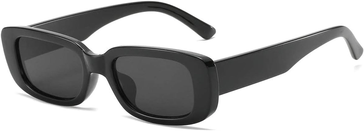 Rectangle Sunglasses for Women Men Trendy Retro Fashion Sunglasses UV 400 Protection Square Fram