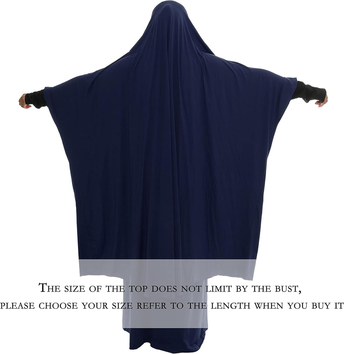 Women Muslim Prayer Dress Islamic Jilbab Eid Formal Gown 2-Piece Prayer Set