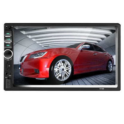 Amprime 2 Din Car Radio 7" LCD Touch Screen Autoradio 7018B Multimedia Player Bluetooth Car Stereo Radio Support Mirror-Link Rear View Camera
