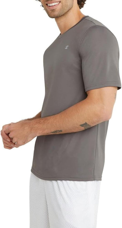 Men'S Tshirt, Sport Tee, Moisture Wicking, anti Odor, Athletic T-Shirt for Men Reg. or Big & Tall