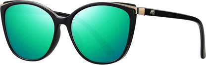 Trendy Cat Eye Sunglasses for Women Fashion Cateye UV400 Protection Glasses CL22017