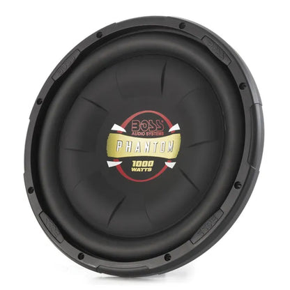 Boss Audio 12' 1000 Watt Max Car Audio Shallow Mount Stereo Subwoofer (4 Pack)