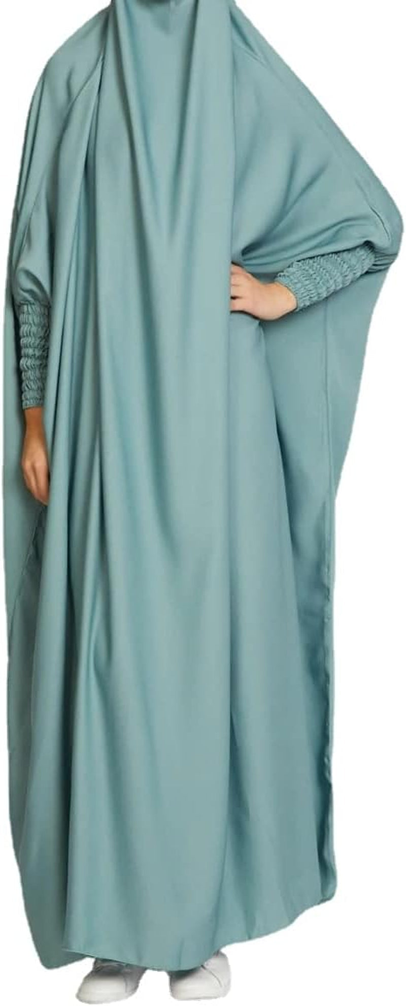 Muslim Abaya Dress Prayer Ramadan Long Hijab Dress