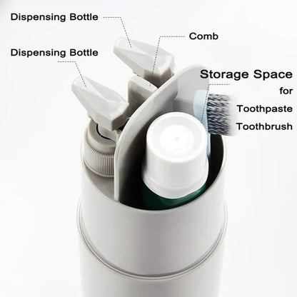Travel Wash Set Portable Toothpaste Case Gifts Toiletries Storage Box Washing Cup Set Toothbrush Holder Tooth Paste Organizer
