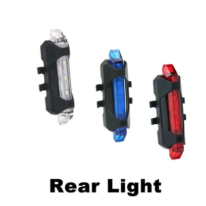 Newest Bike Light USB Rechargeable 300 Lumens Bicycle Lamp Front Headlight Flashlight Bicycle Light Bicycle Accessories