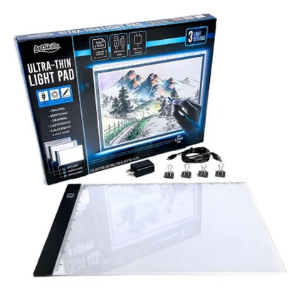 Artskills Ultra-Thin LED Light Pad for Tracing and Drawing