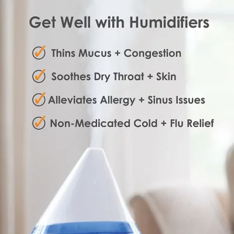Crane Drop Ultrasonic Cool Mist Humidifier