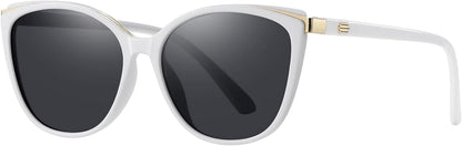 Trendy Cat Eye Sunglasses for Women Fashion Cateye UV400 Protection Glasses CL22017