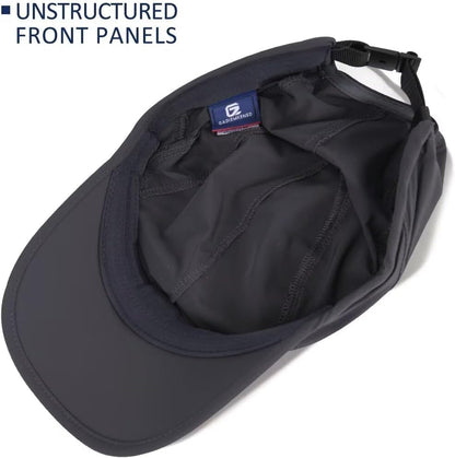 Stretch Running Hat with Soft Brim, Quick Dry, Unstructured, Unisex-Adult