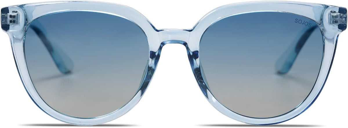 Round Polarized Sunglasses for Women Fashion Trendy Style UV Protection Lens Sunnies Sunglasses SJ2175