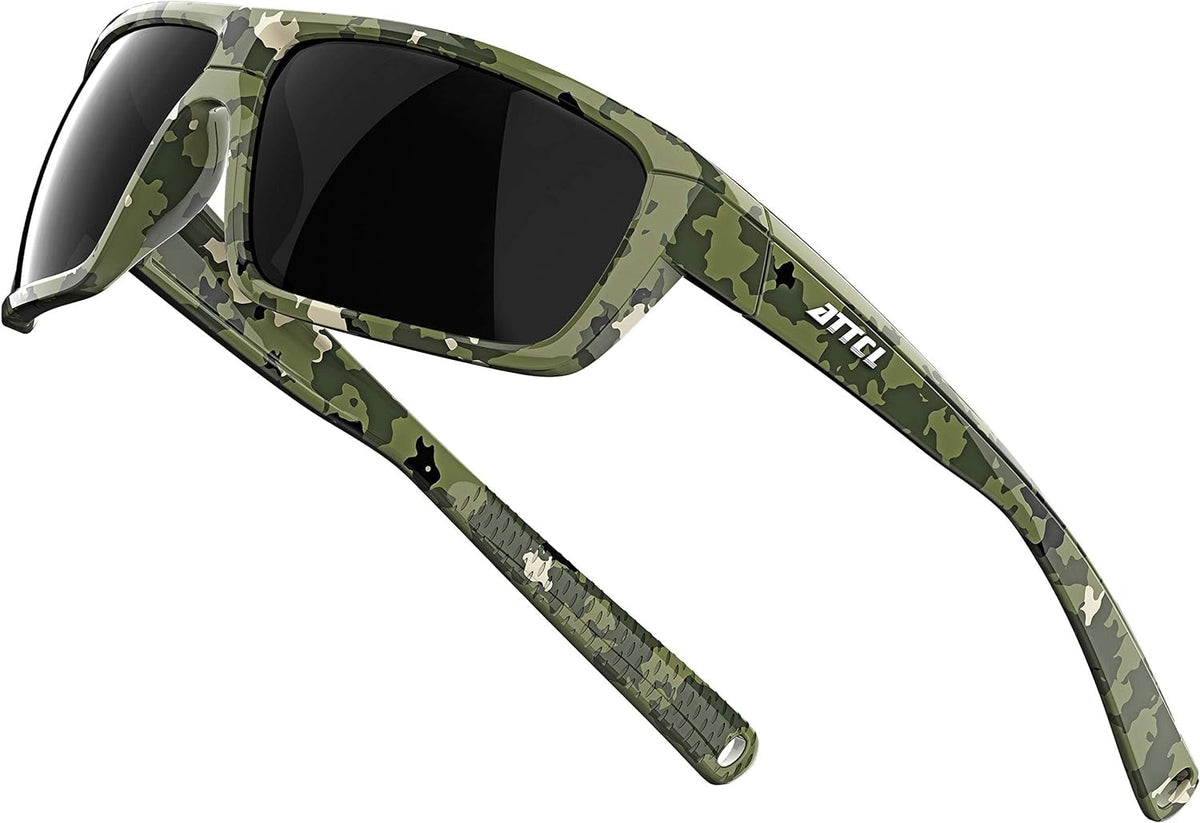 Polarized Wrap Sunglasses For Men - Fishing Sports Glasses UV Protection
