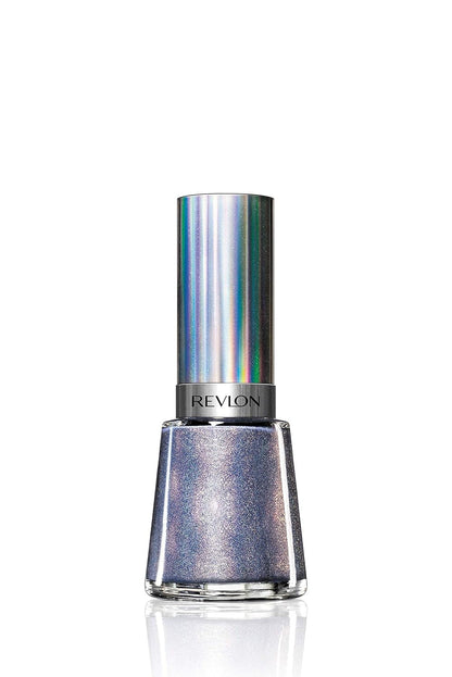 Nail Enamel, Chip Resistant Nail Polish, Glossy Shine Finish, in Black/Grey, 110 Unicornicopia, 0.5 Oz