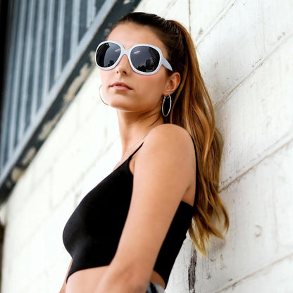 Oversized Sunglasses Womens Trendy Polarized Large Driving Sun Glasses Ladies UV Protective Big Sunnies Shades