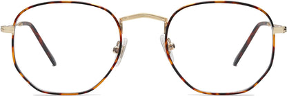 Small Blue Light Blocking Glasses Hexagonal Eyeglasses Frame Anti Blue Ray Glasses One and Only SJ5036
