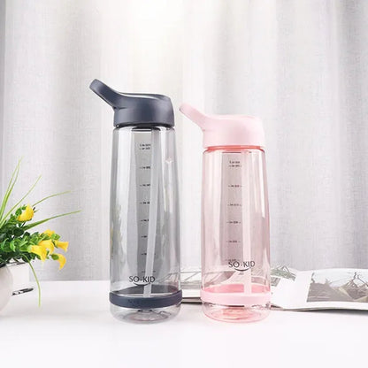 550/800/1000Ml Water Bottle with Straw, Portable Sports Shaking Bottle, Fitness Bottle, Children's Bottle, Baby Bottle