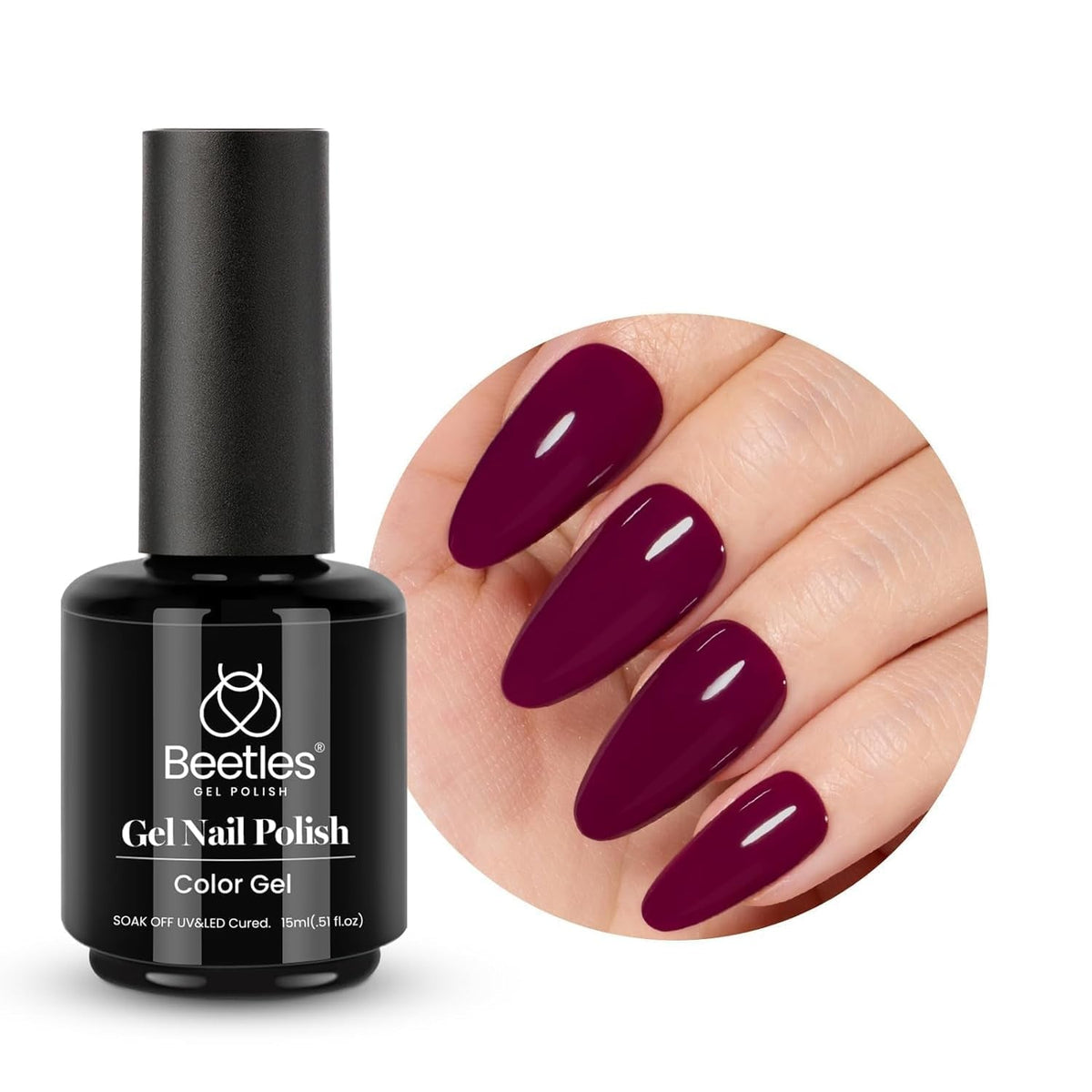 Beetles Neutral Gel Nail Polish 15ml Nude Pink Polish Set Pink Jelly Soak Off U V LED Nail Lamp Translucent Nail Art Gel