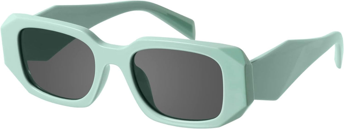 Trendy Rectangle Sunglasses for Women Men-Goulding