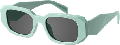 Trendy Rectangle Sunglasses for Women Men-Goulding