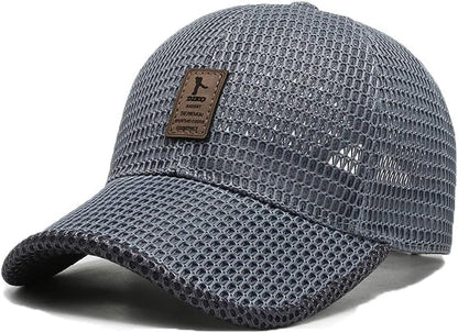 Summer Mesh Baseball Cap for Men Women Trucker Mesh Hat Baseball Hats Outdoor Sports Running Hat