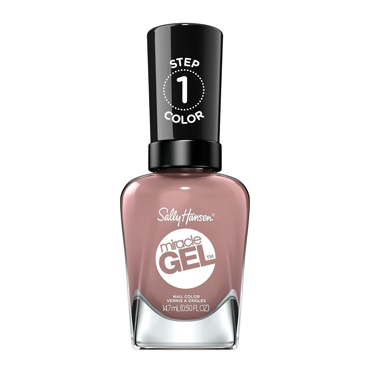 Miracle Gel Nail Polish, Shade Sheer Happiness 187 (Packaging May Vary)