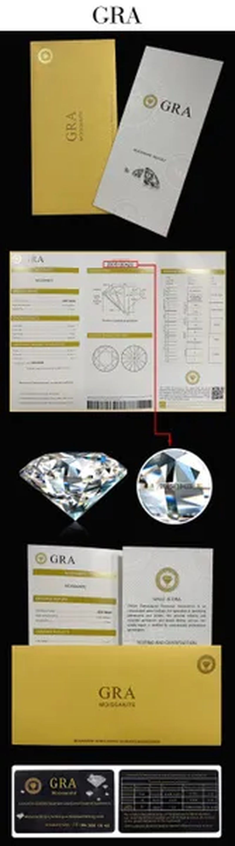 HOLYCOME Natural Diamonds DEFIJ Color Round Shape VVS1 Excellent Clarity Natual Diamonds With GRA Certificate Report and 2.0 CaratRetail Price $9999