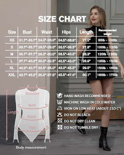 Women'S Mock Turtle Neck Sleeveless Tank Tops Bodysuit Leotard Clothing