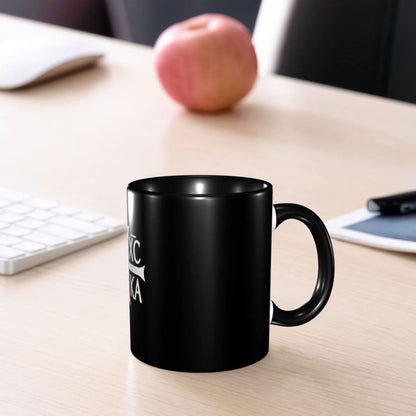Christian Orthodox Russian Cross Mug, 11 Oz Coffee Mug Funny Tea Cup for Office Home School