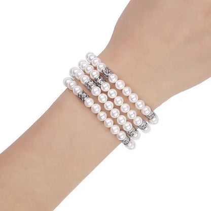 Diamond Case + Pearl Strap for apple watch strap 40mm 44mm 41mm 45mm 38mm 42mm 40mm iWatch series 3 4 5 6 se 7 strap