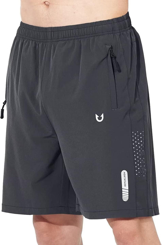 Men'S Athletic Running Shorts Quick Dry Workout Shorts 7"/ 5"/ 9" Lightweight Sports Gym Basketball Shorts Hiking