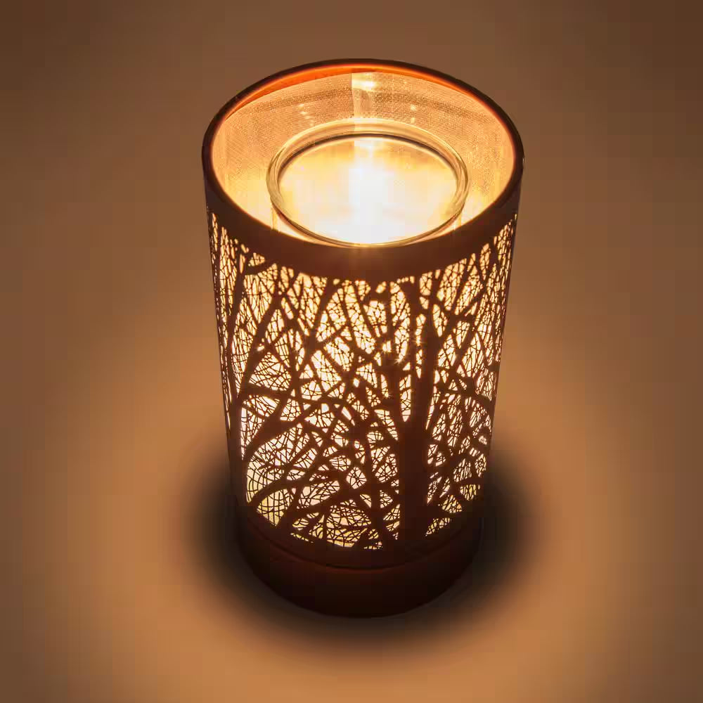 Copper/Rusty Forest Touch Lamp Essential Oil Diffuser and Wax Warmer