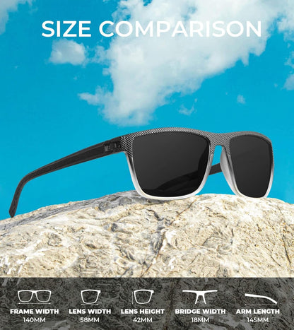 Polarized Sunglasses for Men, Lightweight Sun Glasses with UV Protection for Driving Fishing Golf